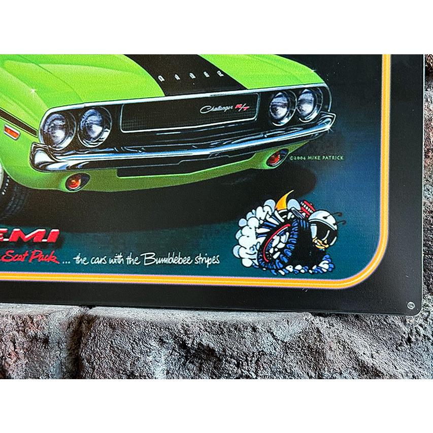 ダッジ　チャレンジャー　R/T　ブリキ看板　■ アメリカ雑貨 アメリカン雑貨 |  | 02