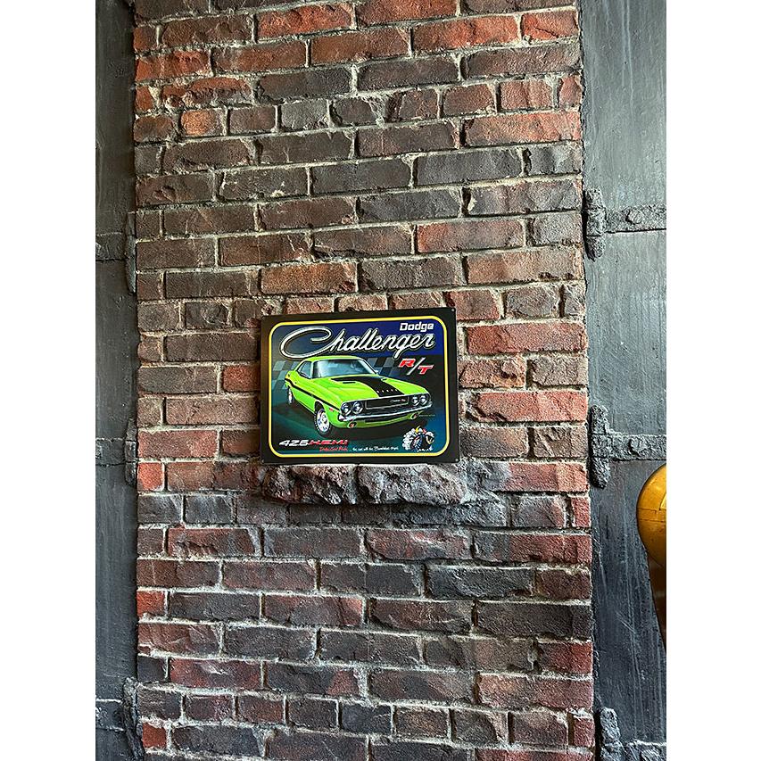 ダッジ　チャレンジャー　R/T　ブリキ看板　■ アメリカ雑貨 アメリカン雑貨 |  | 04