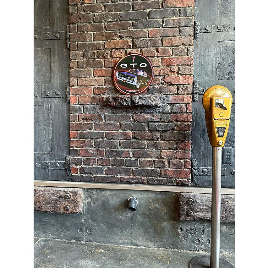 ポンティアック　GTO　ラウンド　ブリキ看板　■ アメリカ雑貨 アメリカン雑貨 | アメリカン レトロ | 03