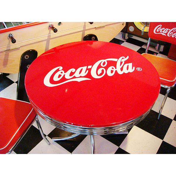 Coca Cola コカ・コーラブランド ローテーブル＆チェアー フル