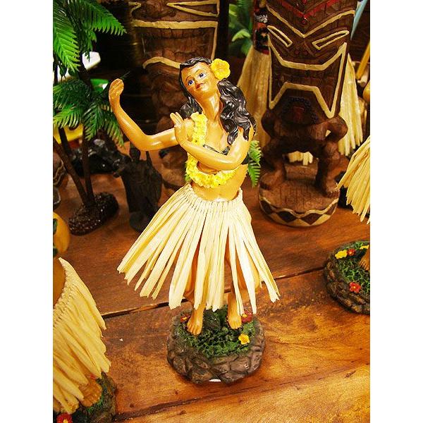 ハワイアンフラドールのフィギュア ダンシング ハワイ雑貨 ハワイアン雑貨 インテリア アメリカ雑貨 おしゃれ 人気 通販 アメ雑貨