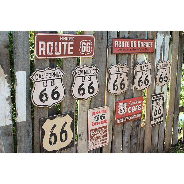 昔のルート66　ウッドサイン　（シリーズ第四弾人気ベスト3セット）　アメリカ雑貨　アメリカン雑貨　木製看板 | アメリカン レトロ | 02