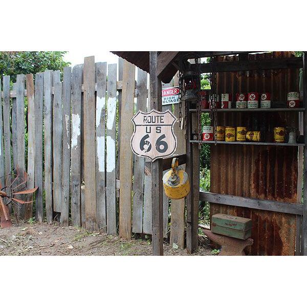 昔のルート66　ウッドサイン　（ルート66/ルート）　アメリカ雑貨　アメリカン雑貨　壁掛け　インテリア　おしゃれな部屋　人気　木製看板 | アメリカン レトロ | 02