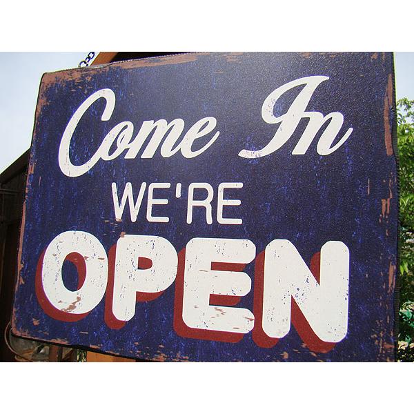 営業中とお休み中　木製看板 アメリカ雑貨 アメリカン雑貨 インテリア 壁掛け インテリア おしゃれな部屋 人気 |  | 02