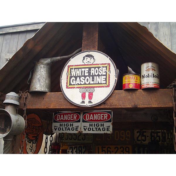 アメリカンガレージ　ウッドサイン　シリーズ第一弾　（ホワイトローズ）　アメリカ雑貨 アメリカン雑貨　ガレージグッズ　木製看板 | アメリカン レトロ | 02
