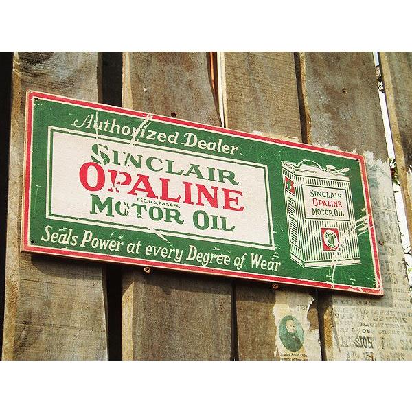 昔のアドバタイジング ウッドサイン シリーズ第二弾 （シンクレア 