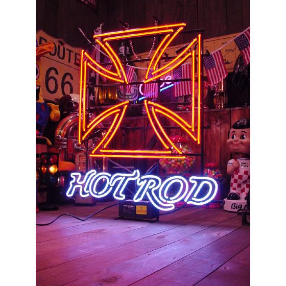 ネオン サイン 看板 ホットロッド hotrod