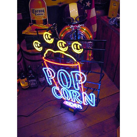 アメリカン レトロ 【即納】【在庫あり】 ポップコーン ネオン管