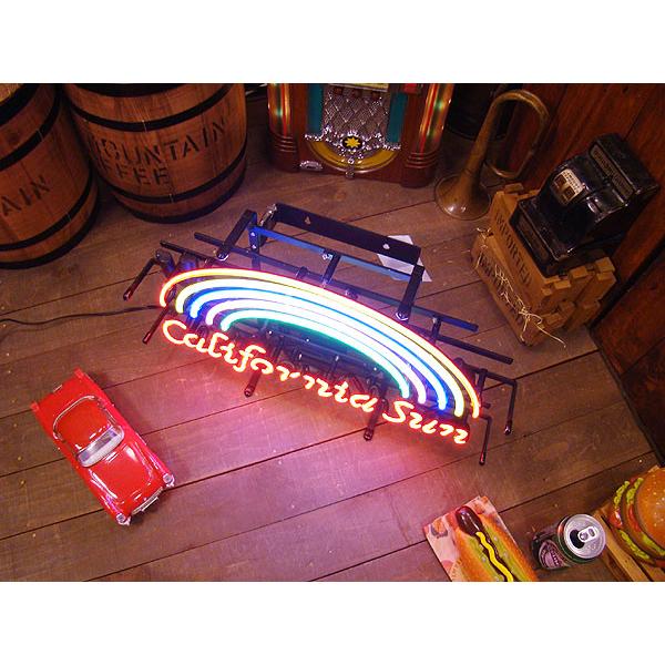 【即納】【在庫あり】 カリフォルニア　サン　ネオン管 ■ 【6ヶ月保証付き】 ■ アメリカ雑貨 アメリカン雑貨 | アメリカン レトロ | 02