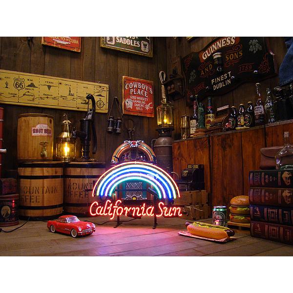 【即納】【在庫あり】 カリフォルニア　サン　ネオン管 ■ 【6ヶ月保証付き】 ■ アメリカ雑貨 アメリカン雑貨 | アメリカン レトロ | 05