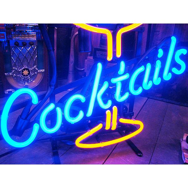 Cocktail カクテルグラス ネオン管