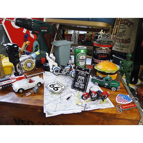 ルート66　ステッカー　（ヒストリック66/ラインホワイト）　アメリカ雑貨　アメリカン雑貨　車　シール　ブランド | アメリカン レトロ | 03