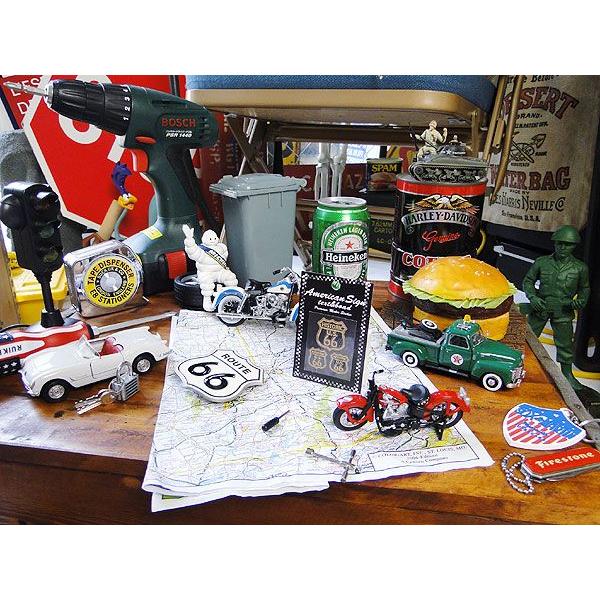 アメリカン レトロ ルート66 ステッカー （ヒストリック66/ライン