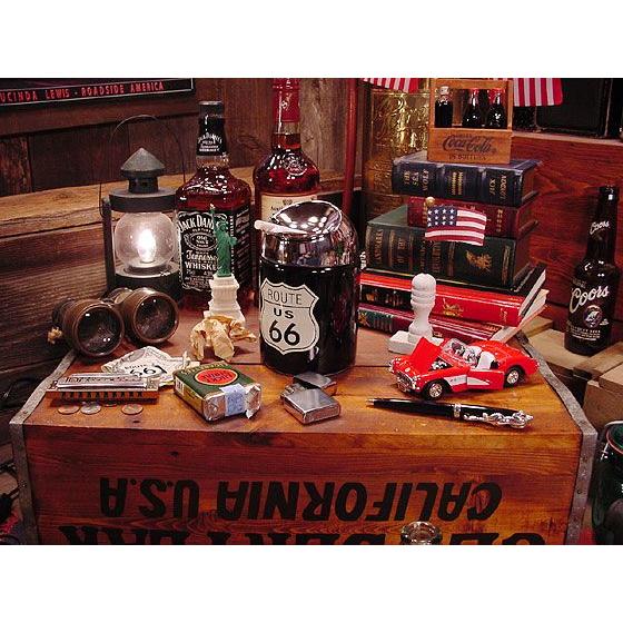 ルート66　トラッシュアッシュ アメリカ雑貨 アメリカン雑貨 灰皿 おしゃれ 喫煙グッズ 分煙 人気 | アメリカン レトロ | 02