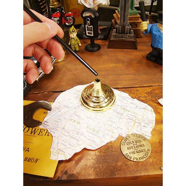 星条旗 ミニフラッグ+金のスタンド付き アメリカ雑貨 アメリカン雑貨