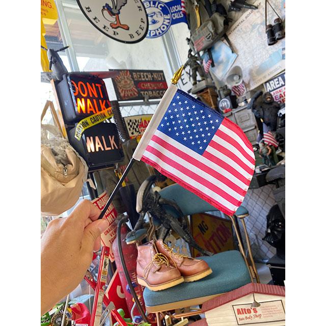 星条旗 ミニフラッグ （2本セット） アメリカン雑貨 アメリカ雑貨 旗