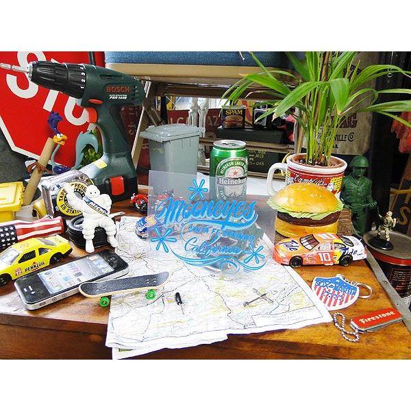 ピンストライプ　アートピース　アメリカン雑貨 ピンストライプ アートピース | kaikin's garage