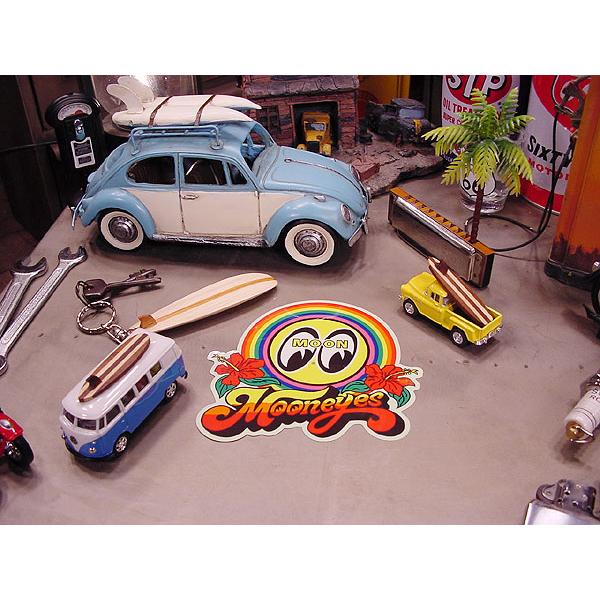 1970年代木製 デッキ　SURFBOARDムーンアイズワーゲンバスHOTROD 1970年代木製 デッキ SURFBOARDムーンアイズワーゲンバスHOTROD