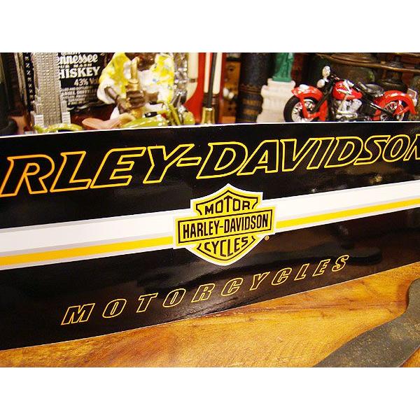 ハーレーダビッドソン　バンパーステッカー　（バーティカルストライプ）　アメリカン雑貨 アメリカ雑貨　車　シール　ブランド | Harley Davidson | 01