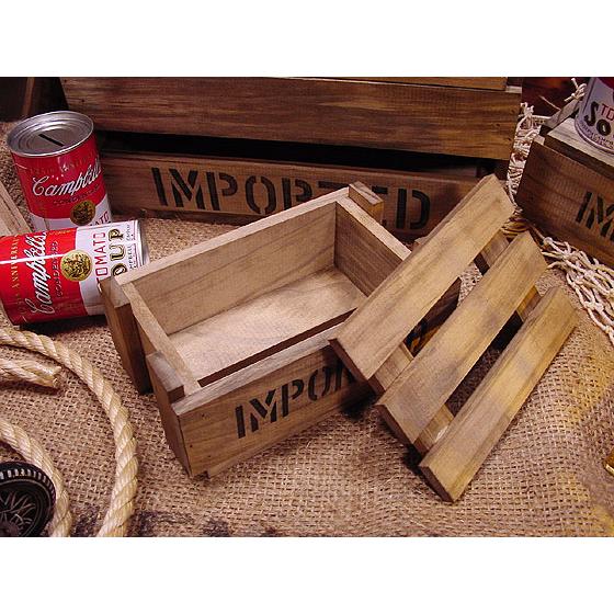 シェル　アンティーク　木製　雑貨　アメリカン アメリカン レトロ ☆稀少な絶盤品☆ スカシBOX Sサイズ アメリカ雑貨