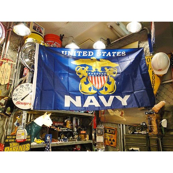 米軍放出品　美品　USA 　大型　フラッグ U.S.ネイビー ビッグサイズフラッグ アメリカン雑貨 アメリカ雑貨 旗