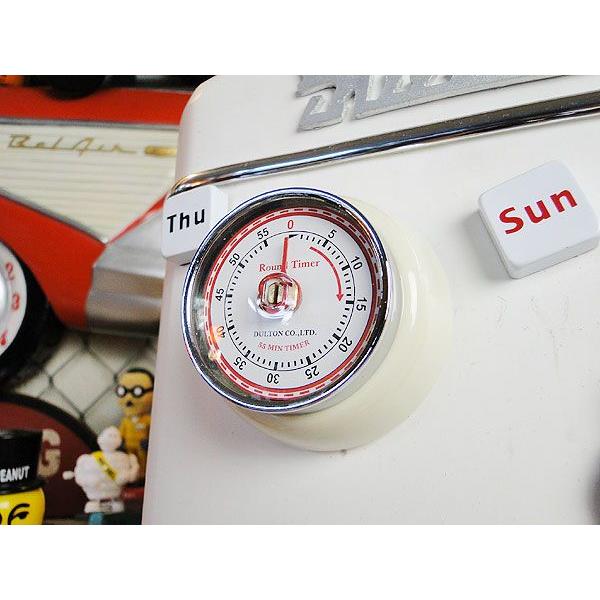 ダルトン　キッチンタイマー　（背面マグネット仕様）　アイボリー　■　アメリカン雑貨　アメリカ雑貨　DULTON | DULTON