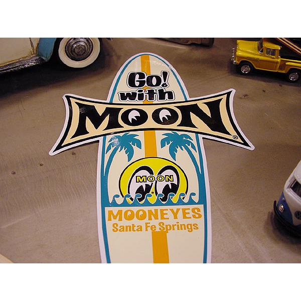 ムーンアイズ　サーフボードステッカー アメリカ雑貨 アメリカン雑貨 車 シール ブランド 鞄 トランク |  | 02