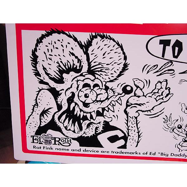 RAT FINK ラットフィンク ウェルカムプレート アメリカ雑貨