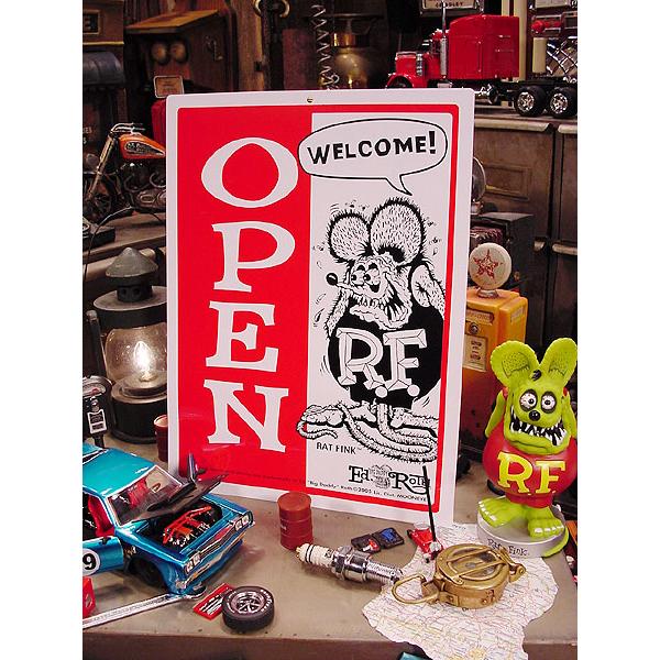 RAT FINK（ラットフィンク） メッセージボード （オープン＆クローズ