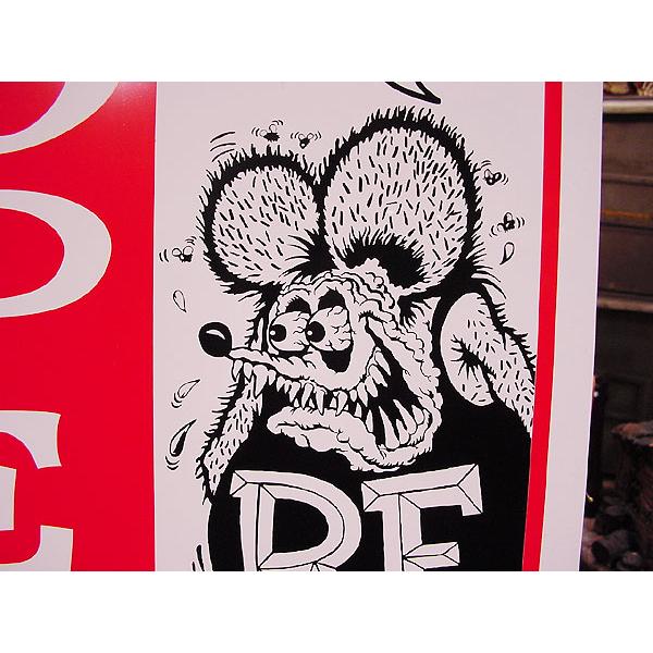 RAT FINK（ラットフィンク） メッセージボード （オープン＆クローズ