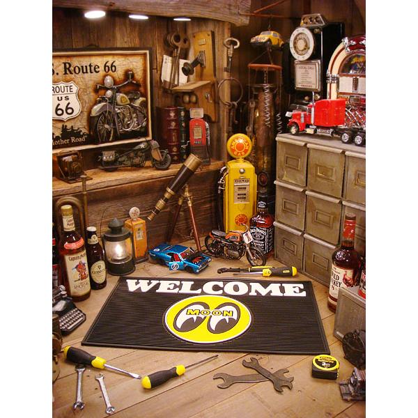 ムーンアイズ ウェルカムラバーマット アメリカ雑貨 アメリカン雑貨