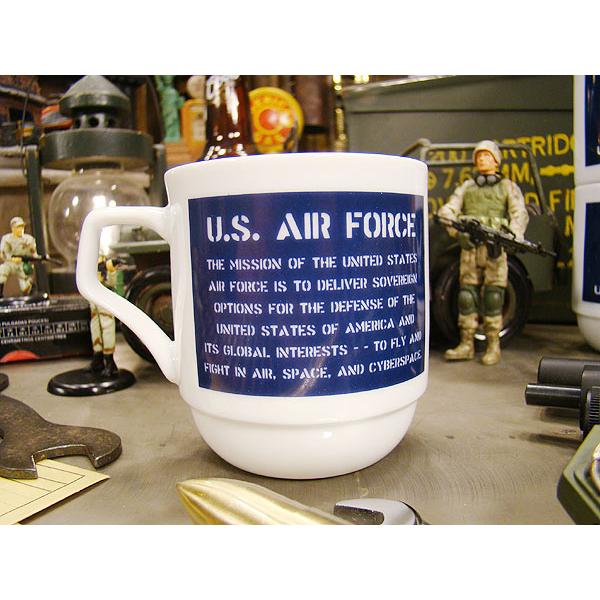 U.S.エアフォース スタッキングマグ アメリカン雑貨 アメリカ雑貨