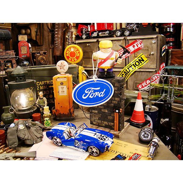 レーシングエアーフレッシュナー （フォードロゴ） アメリカ雑貨