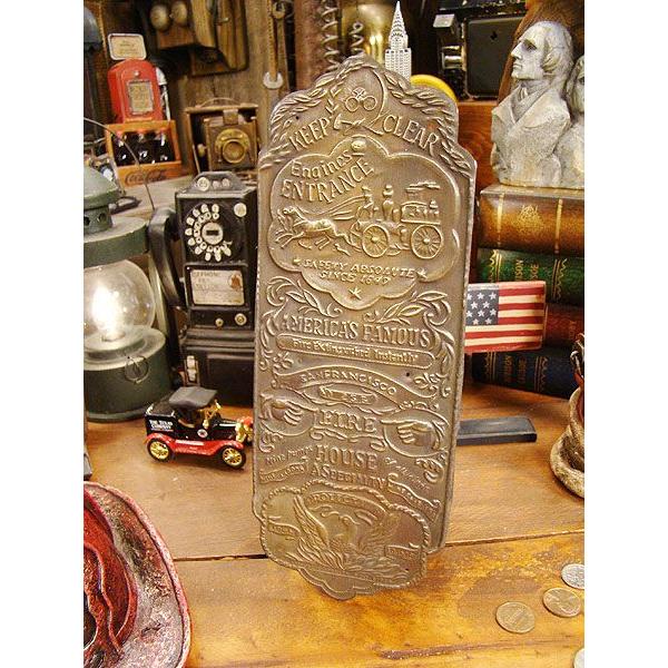 アンティークドアプレート （Bデザイン） アメリカン雑貨 アメリカ雑貨