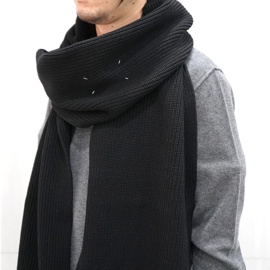 MAISON MARGIELA マフラー メゾンマルジェラ ステッチ スカーフ (900F 