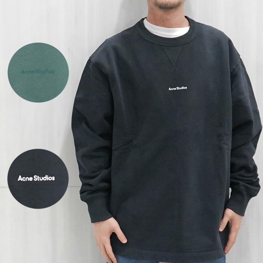 【全品10%OFFクーポン配布】アクネストゥディオズ スウェット FIN STAMP Acne Studios ユニセックス トレーナー (全2色)  【BI0138-FN-MN-SWEA000260】 :211008001:Import brand Shop DALUMA - 通販 -