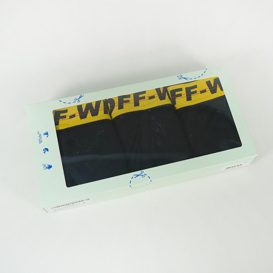 OFF-WHITE アンダーウェア 3枚セット オフホワイト メンズ ボクサー 