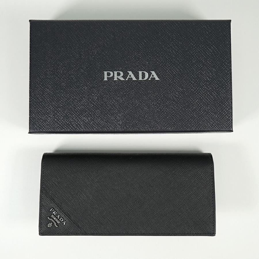 Prada 長財布 プラダ 財布 メンズ Saffiano サフィアーノ レザー ウォレット ブラック Triangle F0002 Nero 2mv6qme Import Brand Shop Daluma 通販 Yahoo ショッピング