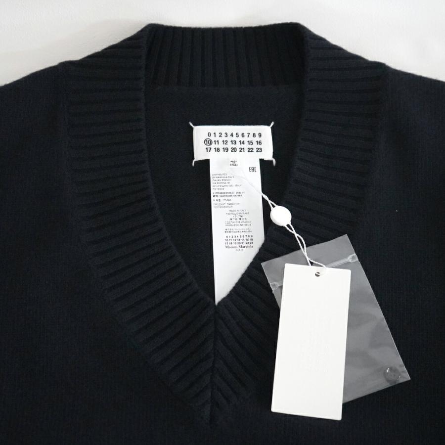 MAISON MARGIELA メゾンマルジェラ ニットベスト Vネック ニット