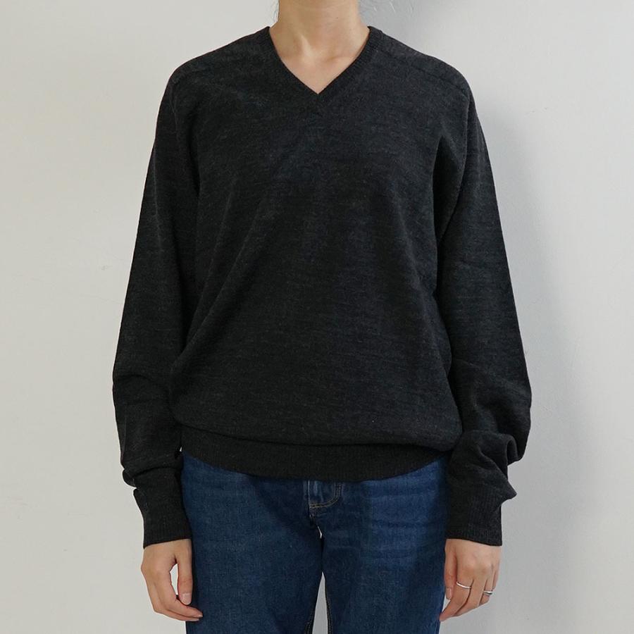MAISON MARGIELA メゾンマルジェラ ニット セーター ウール Vネック 