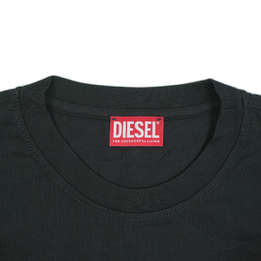 DIESEL ディーゼル Tシャツ ロゴT T-DIEGOR-L11 メンズ【A11234 0CATM】｜canetshop｜06