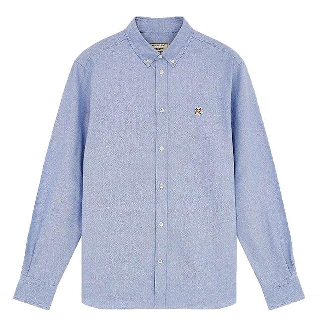 Maison Kitsune シャツ メゾンキツネ ワンポイントシャツ メンズ Oxford Fox Head Embroidery Classic Shirt 全2色 Bmwc0003 Bmwc0003 Import Brand Shop Daluma 通販 Yahoo ショッピング
