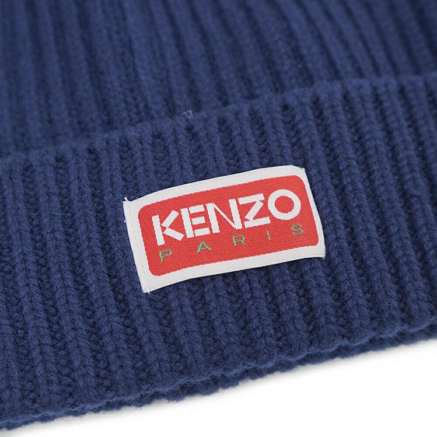 【10％OFFクーポン 5/29まで】KENZO ケンゾー ロゴ ニット帽 ビーニー メンズ【FD68BU180KWA】【2023AW】｜canetshop｜05