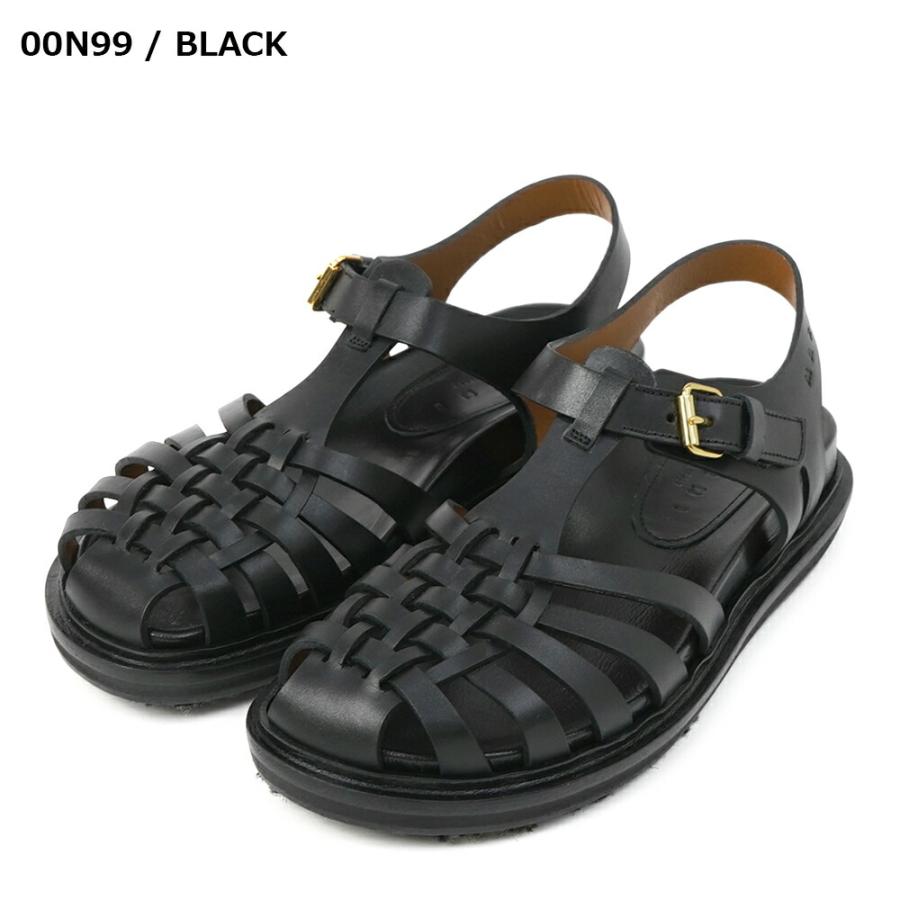 【週末限定価格 8/7 12:59まで】MARNI マルニ フィッシャーマンズサンダル ブラックレザー FISHERMAN'S SANDAL  レディース 【SAMS016901-P5088】 :sams016901-p5088:Import brand Shop DALUMA - 通販 - 