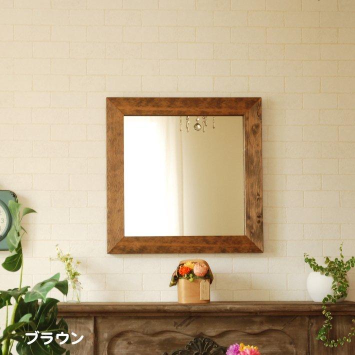 鏡 壁掛け ウォールミラー おしゃれ 日本製 北欧 CAM-50×50 姿見 鏡 壁掛け ウォールミラー おしゃれ 日本製 北欧 CAM-50×50 姿見