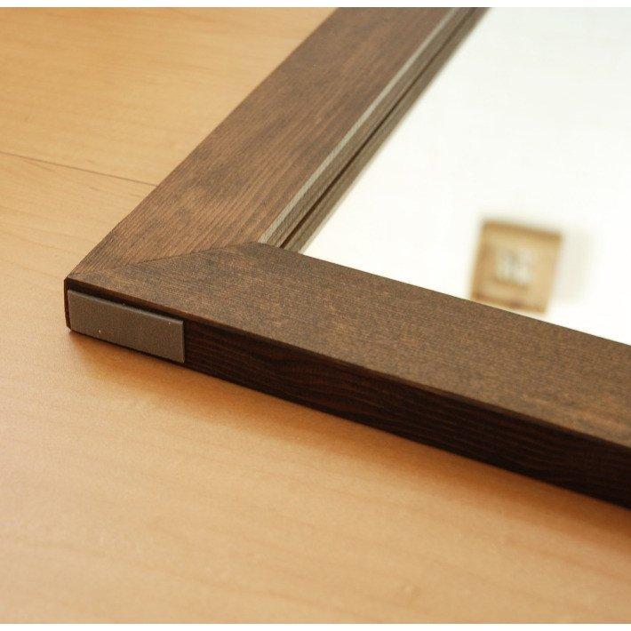 鏡 ミラー スタンド CAM-70×180BR ブラウン 姿見 大型 おしゃれ