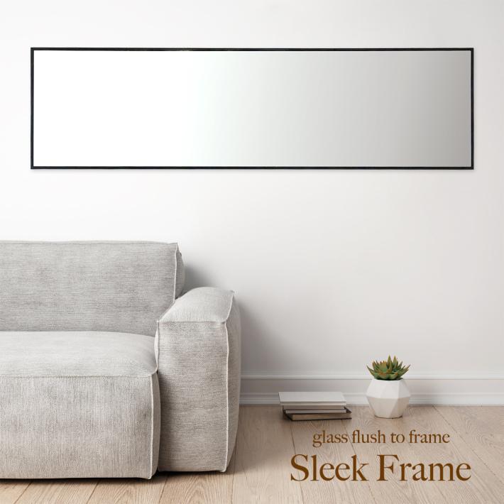 姿見 鏡 壁掛け ウォールミラー おしゃれ 日本製 北欧 42×153cm 大型