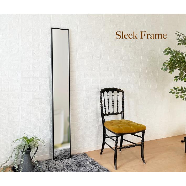 姿見 鏡 壁掛け ウォールミラー おしゃれ 日本製 北欧 22×153cm 全身