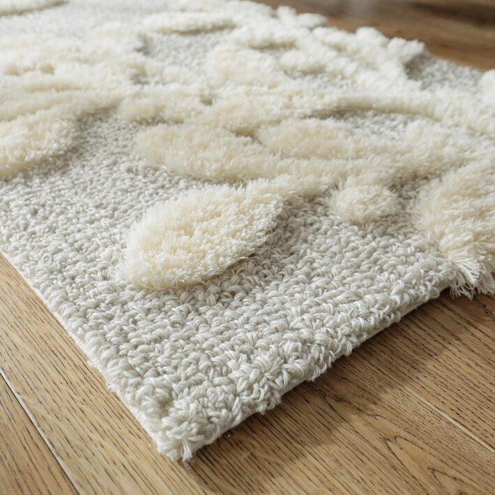 玄関マット 洗える 北欧 おしゃれ 屋内 室内 45x60 ラグ 花柄 シャギー