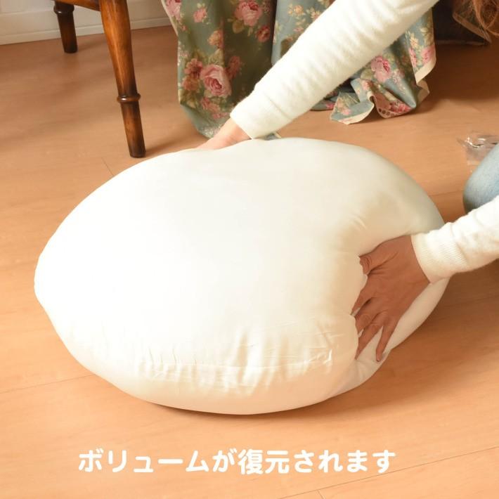 ヌードクッション 60 丸 円 60cm 丸型クッション 丸型 パンヤ ふかふか ふわふわ おしゃれ 北欧 ホワイト 白 生成 厚手 日本製 Canffy 通販 Yahoo ショッピング